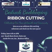 One year anniversary celebration for Bedrock Bookkeeping!