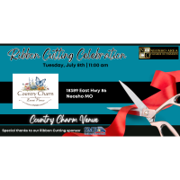Ribbon Cutting - Country Charm Venue