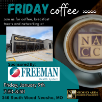 Friday Coffee Sponsored by Freeman Health Systems