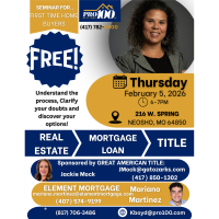 First Time Home Buyers