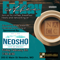 Friday Coffee Sponsored by City of Neosho