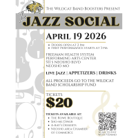 The Jazz Social Presented by The Wildcat Band Boosters