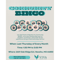 Community Bingo at Oak Point