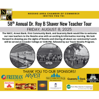 59th Annual Dr. Roy B Shaver New Teacher Tour
