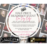 Half-Price Headshot Event w/ Calotype Photography