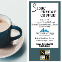 Second Friday Coffee - Hosted by First Community Bank 