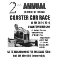 2nd Annual Neosho Fall Festival Coaster Car Race