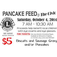 Lions Club Pancake Feed at The Civic