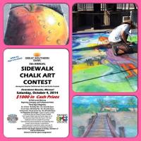 Sidewalk Chalk Art Contest