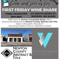 First Friday Wine Share - January