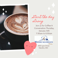 Coffee and Conversation at Medicalodges in Neosho