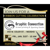  Ribbon Cutting/New Member - Graphix Connection