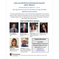 Labor & Workforce Development Summit - Joplin, MO
