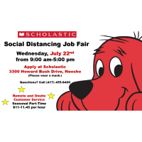 Scholastic Social Distancing Job Fair