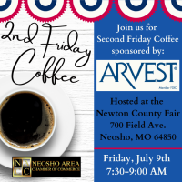 2nd Friday Coffee @ The Fair, hosted by Arvest Bank 