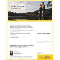 Social Security Seminar: Your Questions Answered with Rachel E. Dobbs