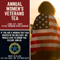 Annual Women's Veterans Tea
