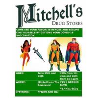 Mitchell's Superhero Vaccine Clinic