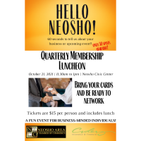 Quarterly Membership Lunch - Hello Neosho