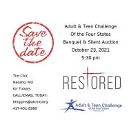 Adult & Teen Challenge of the Four States Banquet & Silent Auction
