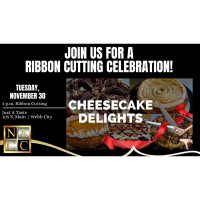 Ribbon Cutting Celebration - Cheesecake Delights