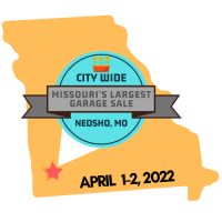 Neosho City Wide Garage Sale- Missouri's Largest