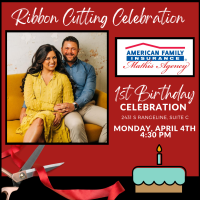 Ribbon Cutting Celebration - Mathis Agency 