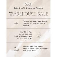 Robbins-Fink Interior Design Warehouse Sale 