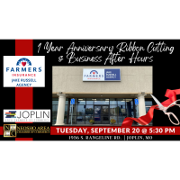 Ribbon Cutting & After Hours - Farmers Insurance - Jake Russell Agency 