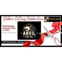 Ribbon Cutting @ Anvil Axe Co. 
