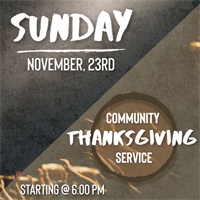 Community Thanksgiving Service
