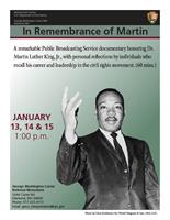 FILM: IN REMEMBRANCE OF MARTIN