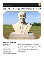 WHO WAS GEORGE WASHINGTON CARVER ?