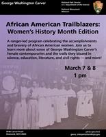 AFRICAN AMERICAN TRAILBLAZERS: Women's History Month Edition