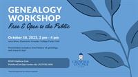 Genealogy Workshop presented by Crowder College's Lee Library