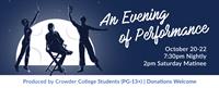An Evening of Performance presented by Crowder College Theatre