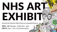 2023 Neosho High School Art Exhibit at the Longwell Museum