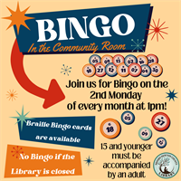 2nd Monday BINGO