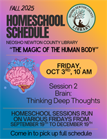 Fall 2025 Homeschool Schedule, Session 2