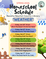 Spring 2026 Homeschool Schedule