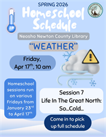 Spring 2026 Homeschool Schedule, Session 7