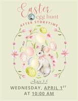 Easter Egg Hunt After Storytime