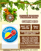Summer Reading Program 2026 C3BRIX LEGO