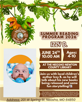 Summer Reading Program 2026 Izzy B.