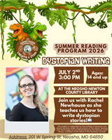 Summer Reading Program 2026 Dystopian Writing