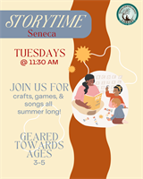 Storytime at Seneca Library Branch