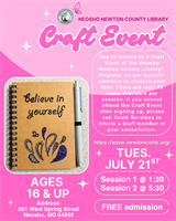 Craft Event Session 1