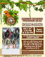 Summer Reading Program 2026 Karen and Sophia