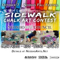 2023 Neosho Arts Council Sidewalk Chalk Art Contest