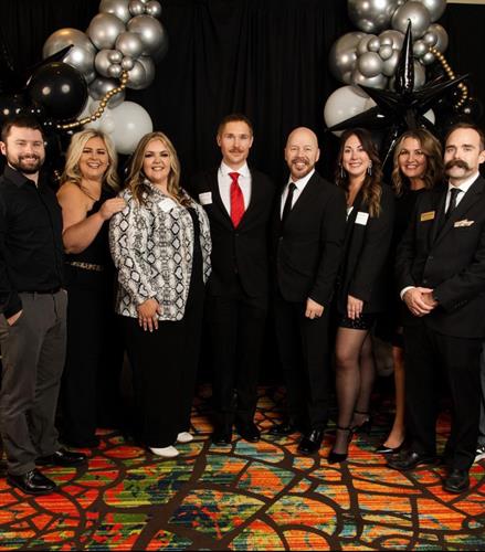 Zimmer Marketing Team at Neosho Chamber of Commerce Banquet 